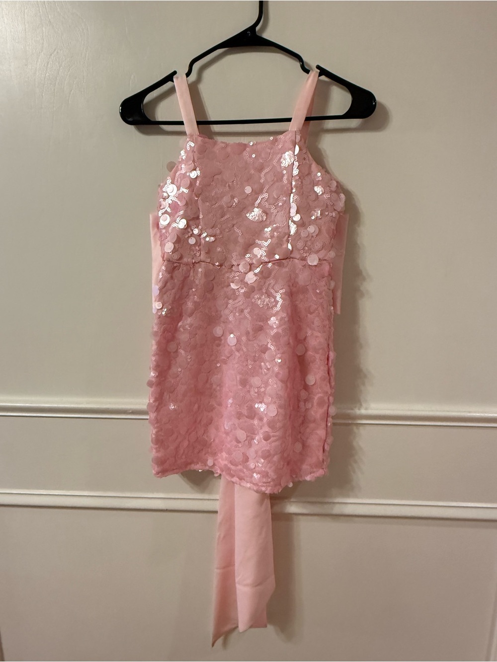 Rare Editions Pink Sequin Party Dress